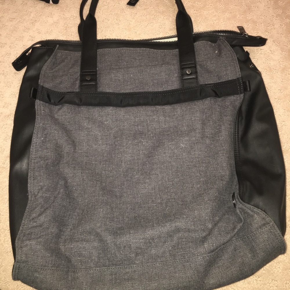 wool and leather lululemon bag